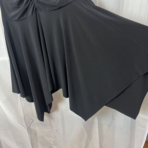 Vintage y2k Lipstick halter neck rhinestoned fairy dress cocktail party goth Md - Picture 4 of 7